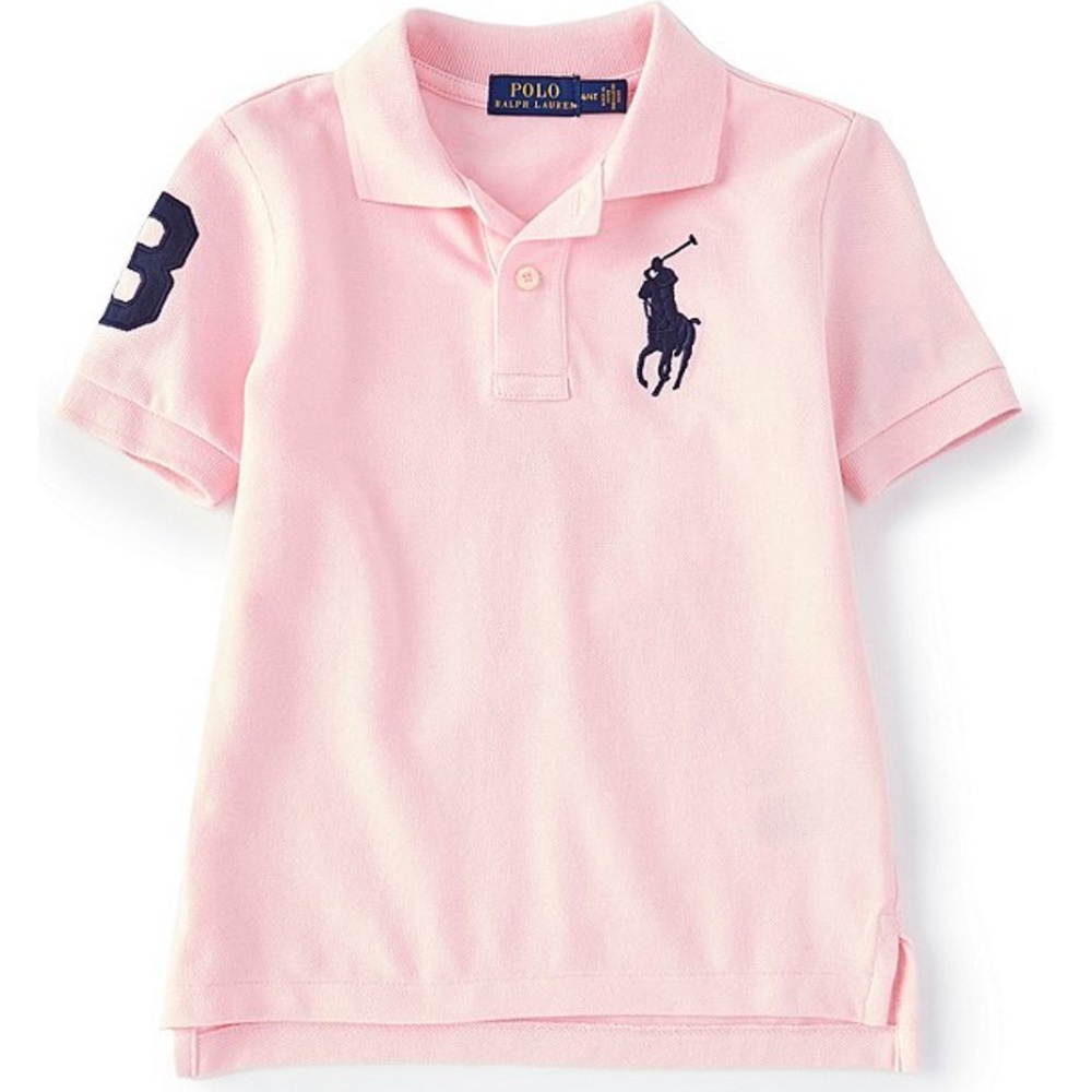 Polo Ralph Lauren - Short Sleeve Big Pony Polo - Pink - 2T